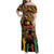 Black History Month Family Matching Off Shoulder Maxi Dress and Hawaiian Shirt I Am Black History - Wonder Print Shop