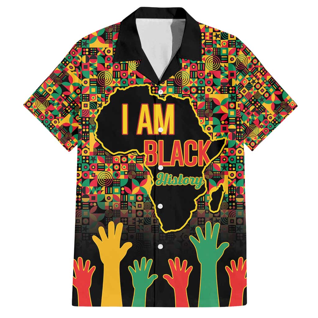 Black History Month Family Matching Summer Maxi Dress and Hawaiian Shirt I Am Black History - Wonder Print Shop