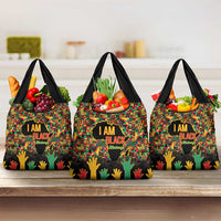 Black History Month Grocery Bag I Am Black History