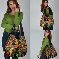 Black History Month Grocery Bag I Am Black History