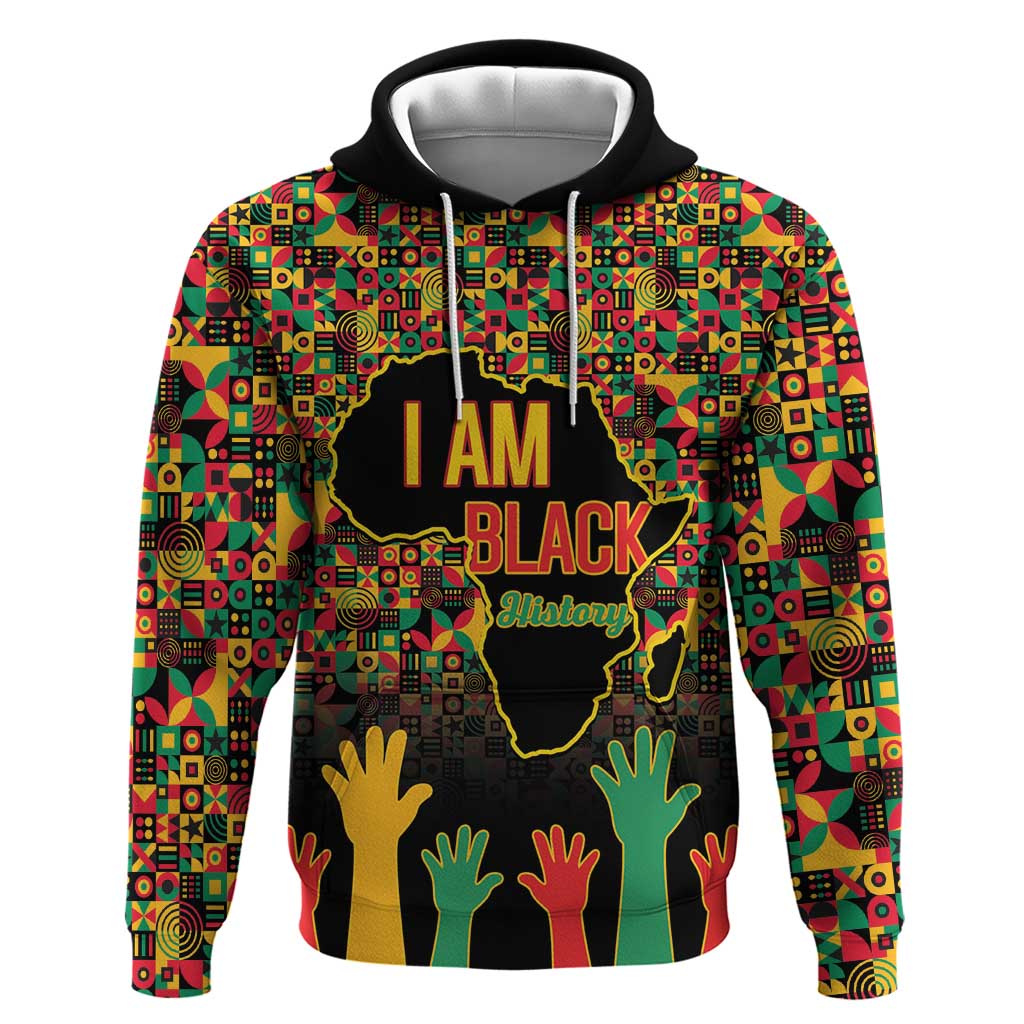 Black History Month Hoodie I Am Black History - Wonder Print Shop