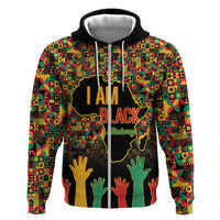 Black History Month Hoodie I Am Black History - Wonder Print Shop