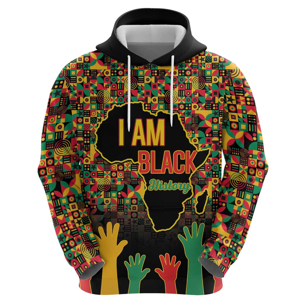 Black History Month Hoodie I Am Black History - Wonder Print Shop