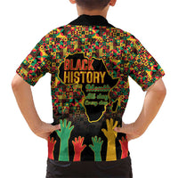 Black History Month Kid Hawaiian Shirt I Am Black History - Wonder Print Shop