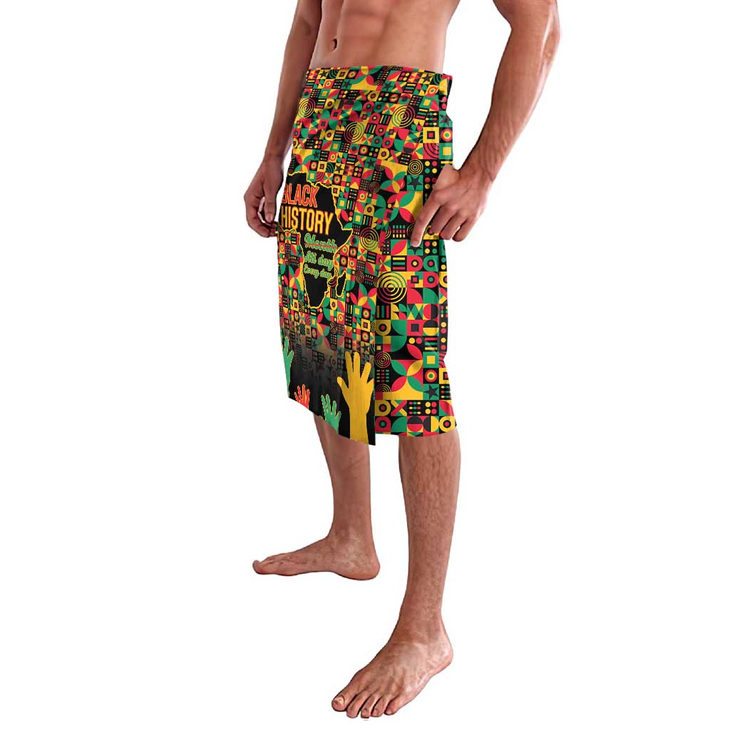 Black History Month Lavalava I Am Black History - Wonder Print Shop