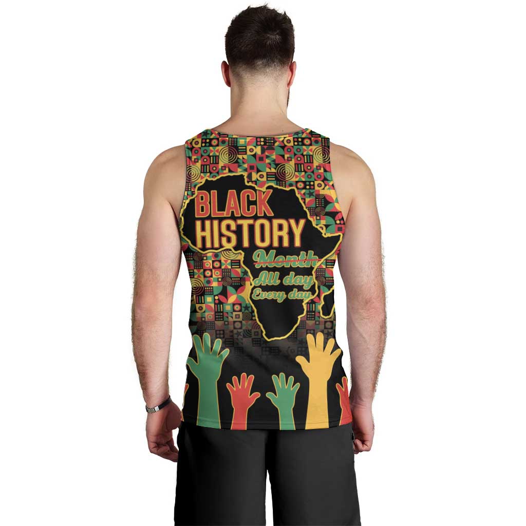 Black History Month Men Tank Top I Am Black History - Wonder Print Shop