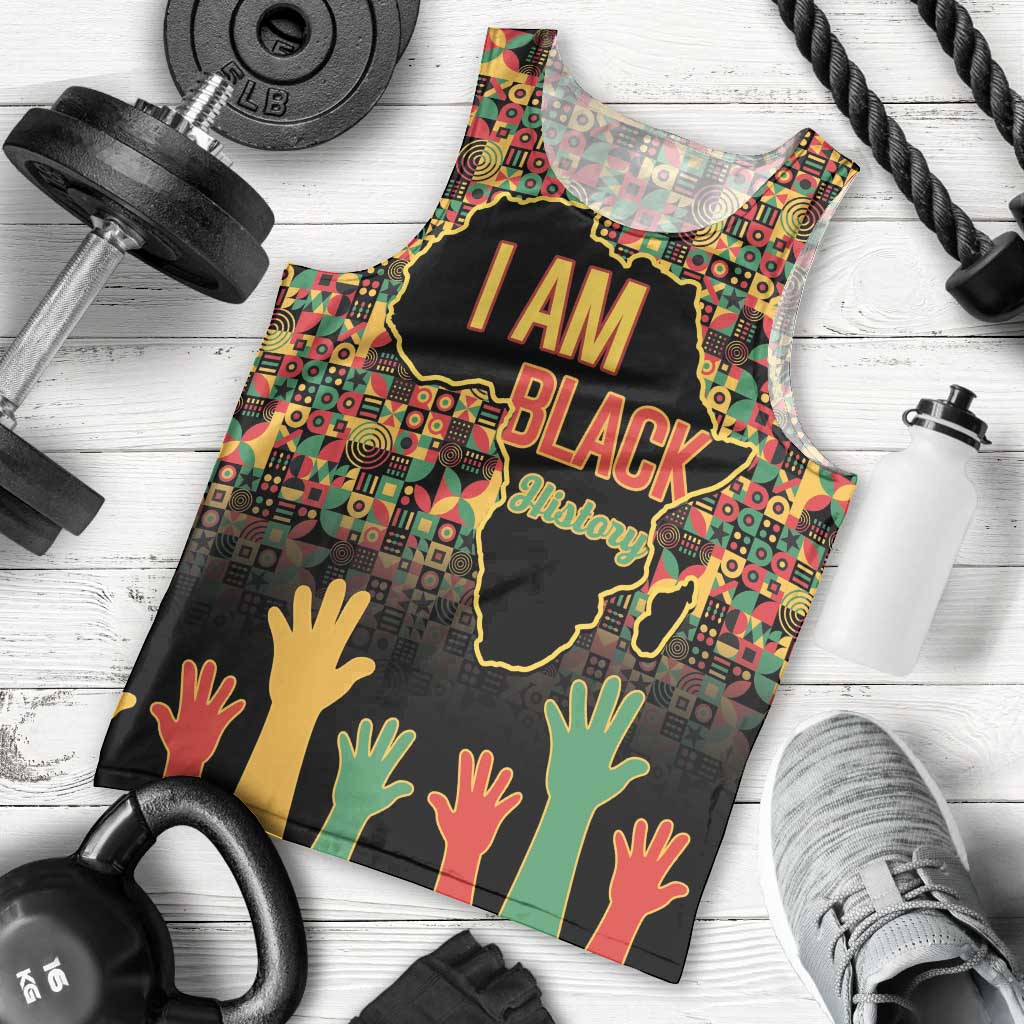 Black History Month Men Tank Top I Am Black History - Wonder Print Shop