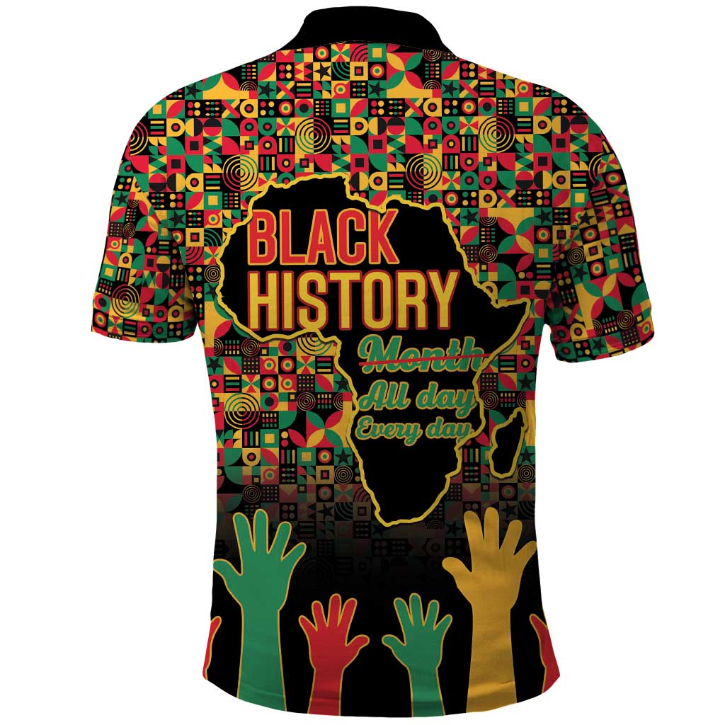 Black History Month Polo Shirt I Am Black History - Wonder Print Shop