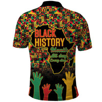 Black History Month Polo Shirt I Am Black History - Wonder Print Shop