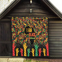 Black History Month Quilt I Am Black History - Wonder Print Shop
