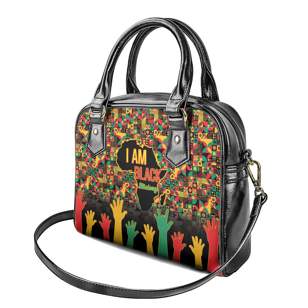 Black History Month Shoulder Handbag I Am Black History