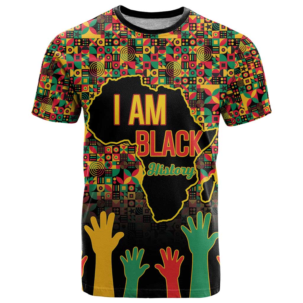 Black History Month T Shirt I Am Black History - Wonder Print Shop