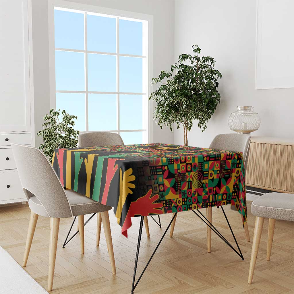 Black History Month Tablecloth I Am Black History - Wonder Print Shop