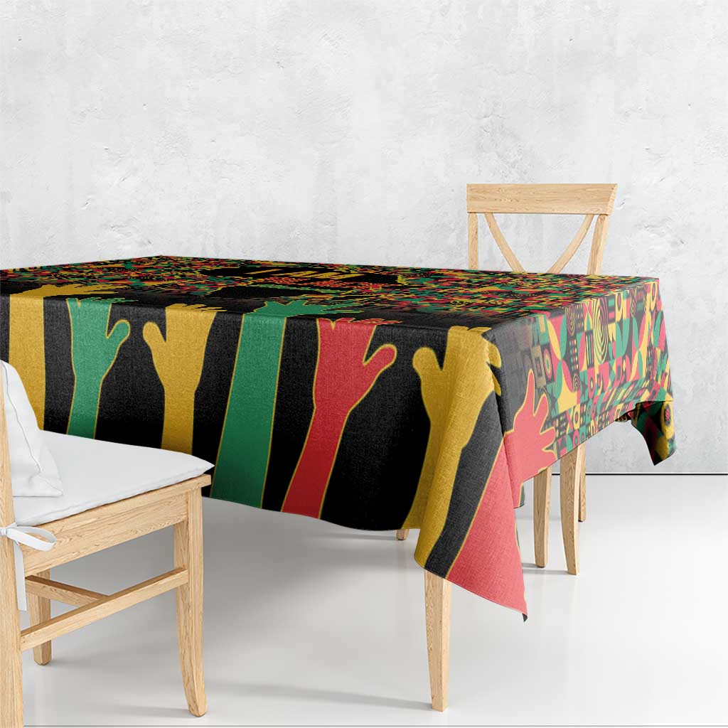 Black History Month Tablecloth I Am Black History - Wonder Print Shop