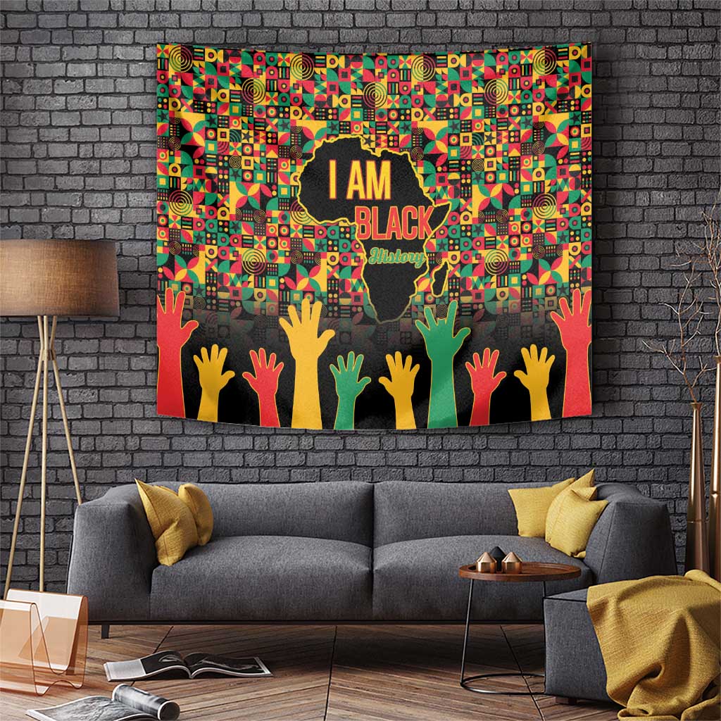 Black History Month Tapestry I Am Black History - Wonder Print Shop
