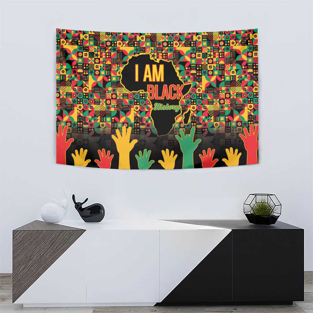 Black History Month Tapestry I Am Black History - Wonder Print Shop