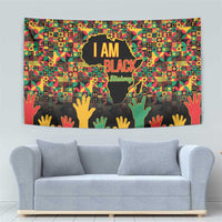 Black History Month Tapestry I Am Black History - Wonder Print Shop