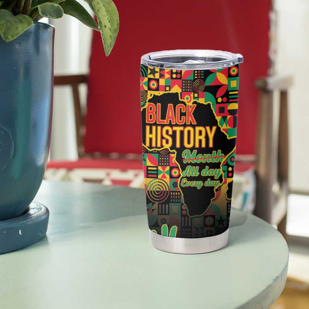 Black History Month Tumbler Cup I Am Black History - Wonder Print Shop