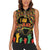 Black History Month Women Sleeveless Polo Shirt I Am Black History - Wonder Print Shop
