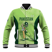 Custom Pakistan Cricket Baseball Jacket Go Shaheens LT15