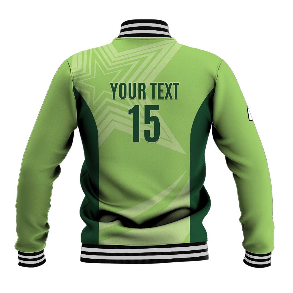 Custom Pakistan Cricket Baseball Jacket Go Shaheens LT15