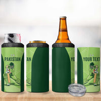 Custom Pakistan Cricket 4 in 1 Can Cooler Tumbler Go Shaheens LT15