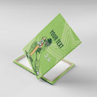 Custom Pakistan Cricket Canvas Wall Art Go Shaheens LT15
