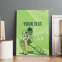 Custom Pakistan Cricket Canvas Wall Art Go Shaheens LT15