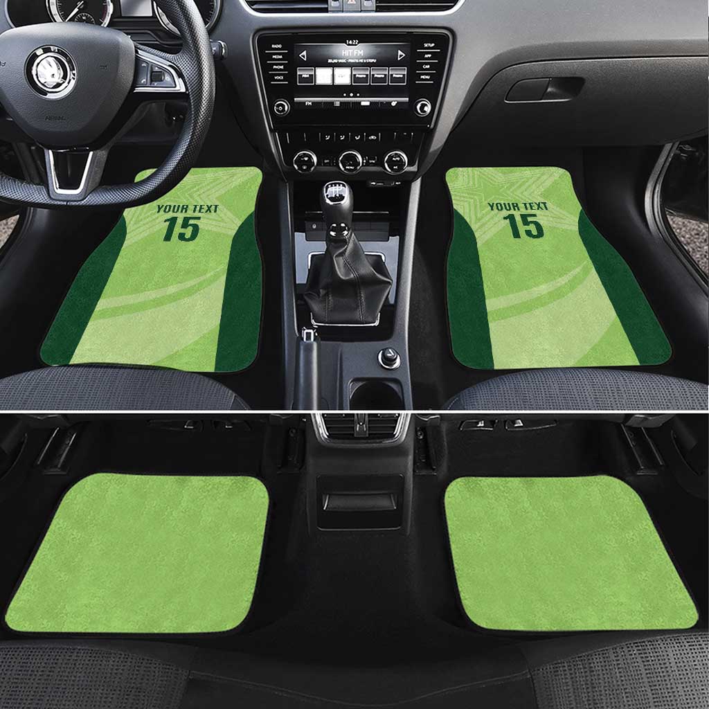 Custom Pakistan Cricket Car Mats Go Shaheens LT15