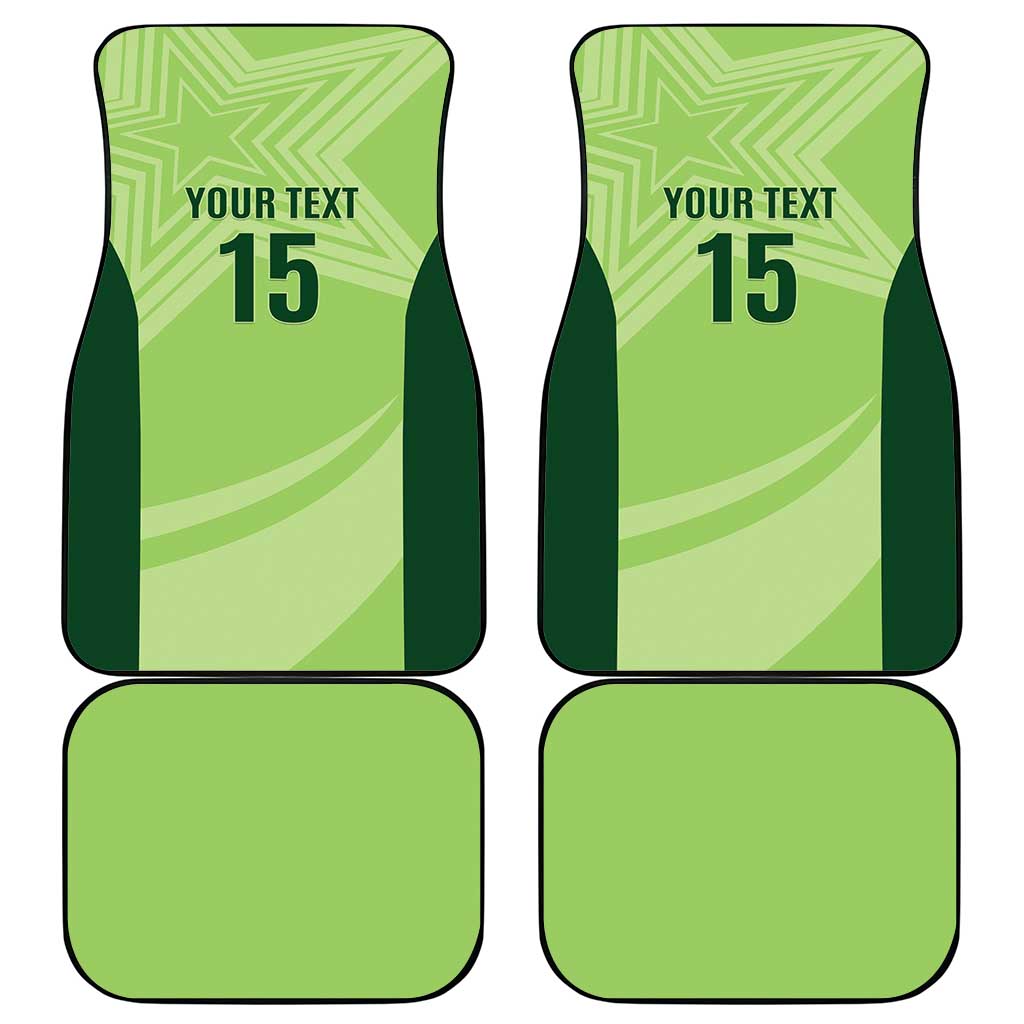 Custom Pakistan Cricket Car Mats Go Shaheens LT15