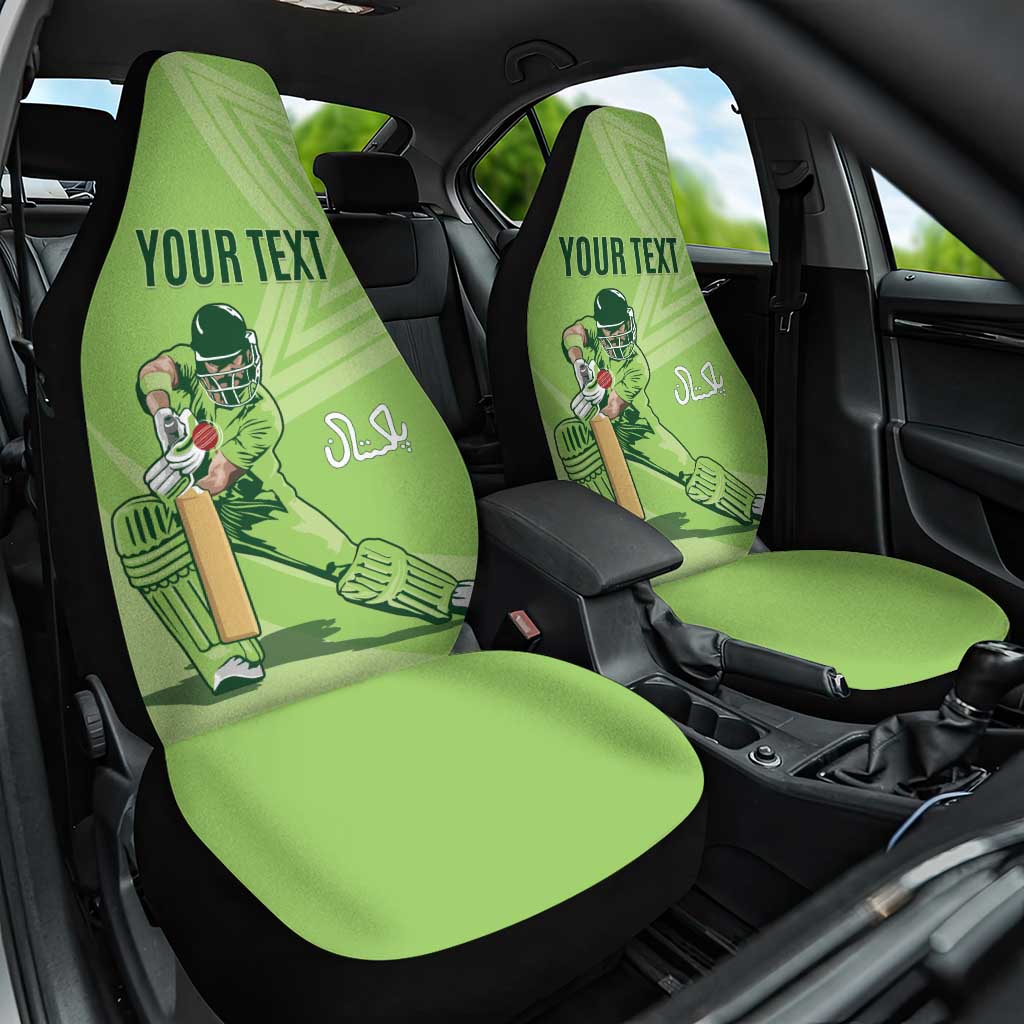 Custom Pakistan Cricket Car Seat Cover Go Shaheens LT15
