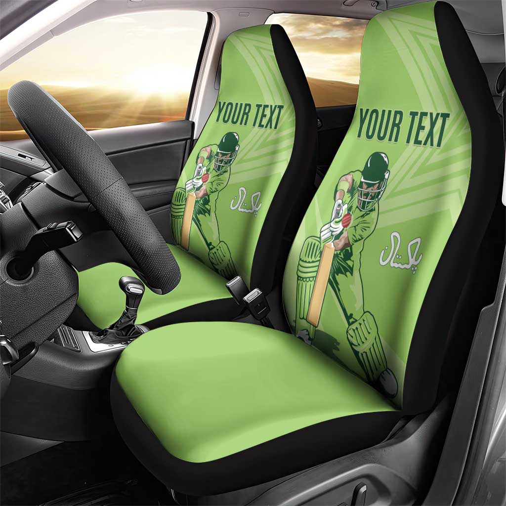 Custom Pakistan Cricket Car Seat Cover Go Shaheens LT15