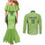 Custom Pakistan Cricket Couples Matching Mermaid Dress and Long Sleeve Button Shirt Go Shaheens LT15