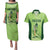 Custom Pakistan Cricket Couples Matching Puletasi and Hawaiian Shirt Go Shaheens LT15