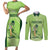 Custom Pakistan Cricket Couples Matching Short Sleeve Bodycon Dress and Long Sleeve Button Shirt Go Shaheens LT15