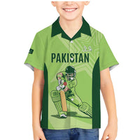 Custom Pakistan Cricket Family Matching Mermaid Dress and Hawaiian Shirt Go Shaheens LT15