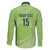 Custom Pakistan Cricket Family Matching Off The Shoulder Long Sleeve Dress and Hawaiian Shirt Go Shaheens LT15
