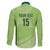 Custom Pakistan Cricket Family Matching Off Shoulder Short Dress and Hawaiian Shirt Go Shaheens LT15
