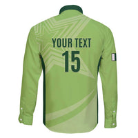 Custom Pakistan Cricket Family Matching Puletasi and Hawaiian Shirt Go Shaheens LT15