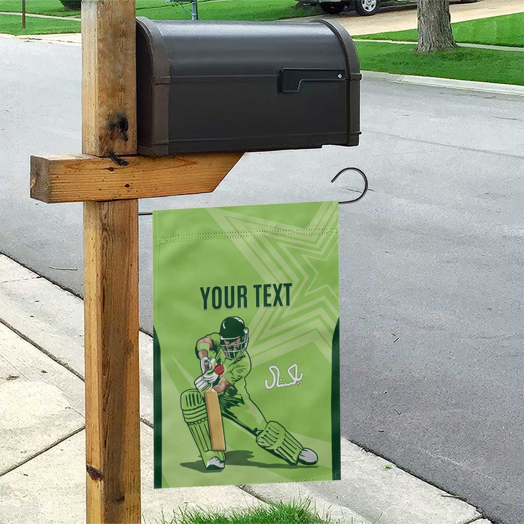 Custom Pakistan Cricket Garden Flag Go Shaheens LT15