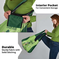 Custom Pakistan Cricket Grocery Bag Go Shaheens LT15