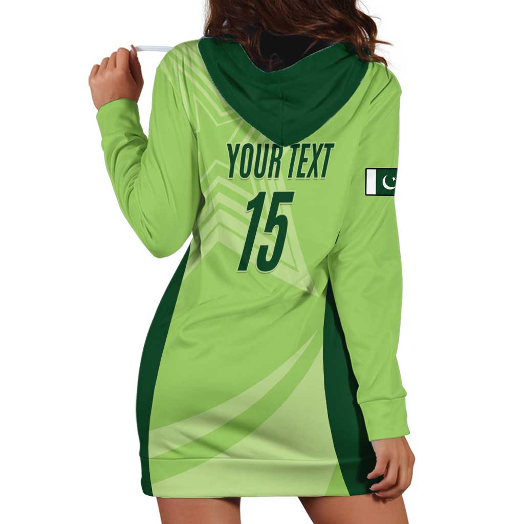 Custom Pakistan Cricket Hoodie Dress Go Shaheens LT15