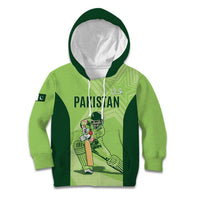Custom Pakistan Cricket Kid Hoodie Go Shaheens LT15