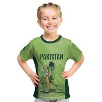 Custom Pakistan Cricket Kid T Shirt Go Shaheens LT15