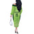 Custom Pakistan Cricket Off The Shoulder Long Sleeve Dress Go Shaheens LT15