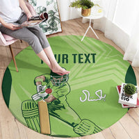 Custom Pakistan Cricket Round Carpet Go Shaheens LT15