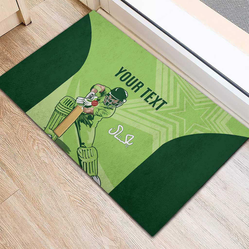 Custom Pakistan Cricket Rubber Doormat Go Shaheens LT15