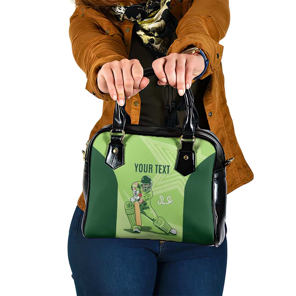 Custom Pakistan Cricket Shoulder Handbag Go Shaheens LT15