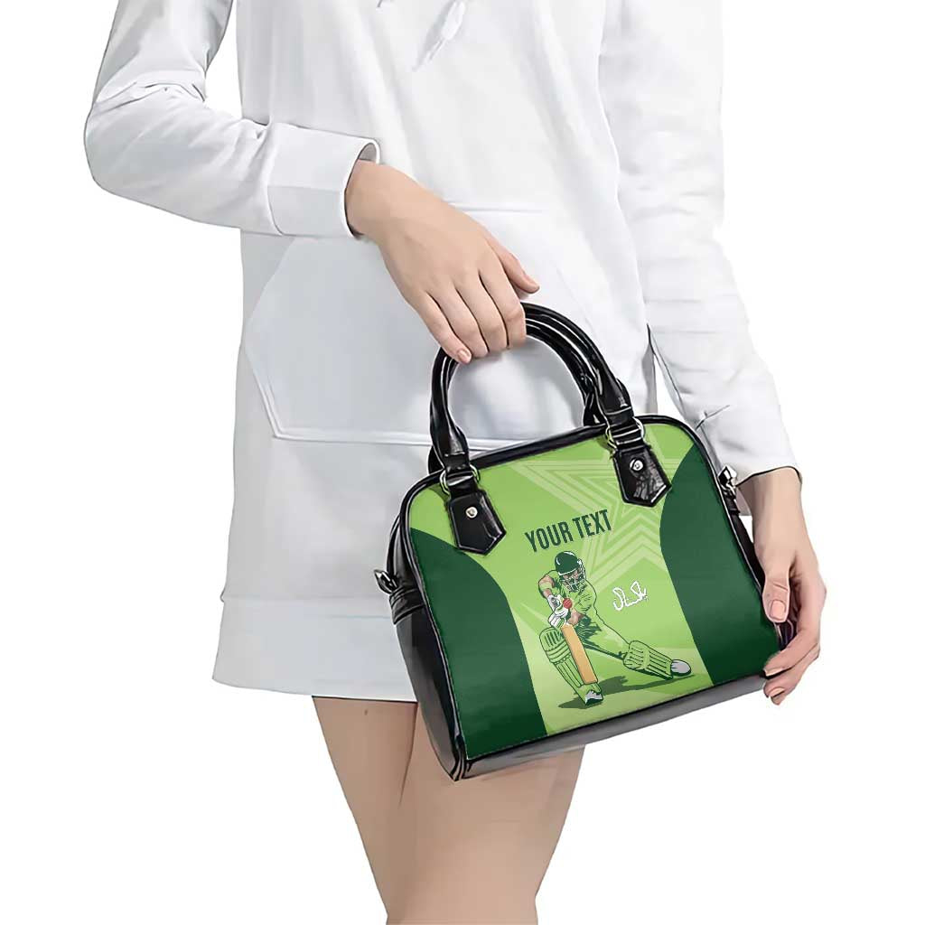 Custom Pakistan Cricket Shoulder Handbag Go Shaheens LT15