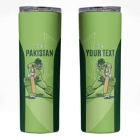 Custom Pakistan Cricket Skinny Tumbler Go Shaheens LT15
